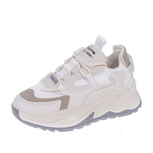 Nuevas Zapatillas Deportivas Casuales para Mujer con Suela Gruesa, Malla Transpirable, Cierre de Velcro, Tallas Grandes, Entresuela de EVA y Parte Superior de Goma PU - Product Image 5