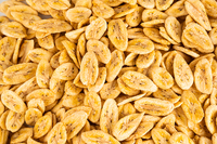 Venta al por mayor OEM a granel de snacks de plátano vietnamita deshidratado saludable, bajo en grasa, con sabor dulce y textura dura, fruta y verdura deshidratada en bolsa.