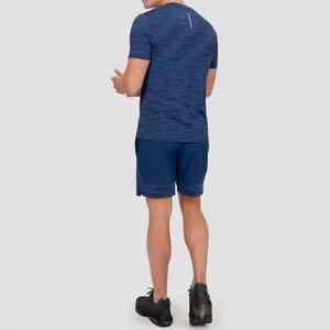 Camiseta de Algodón Orgánico Personalizada para Hombre, Estilo Urbano Premium, Corte Holgado, Manga Corta, Informal, para Gimnasio - Product Image 3