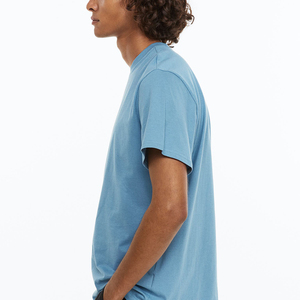 T-shirts en jersey de marque privée avec logo personnalisé de haute qualité en vrac doux décontracté vierge de haute qualité à la mode vente en gros - Product Image 3