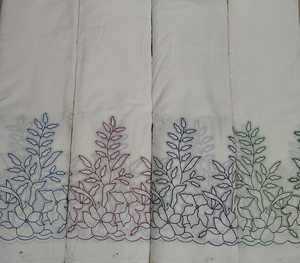ผ้าปักลายผ้าแจ็คการ์ดผ้าฝ้าย100% แบบนอนวูฟเวนผ้านิ่มระบายอากาศได้ดีวัสดุตกแต่งเสื้อผ้าสำหรับผู้หญิงที่บ้าน - Product Image 3