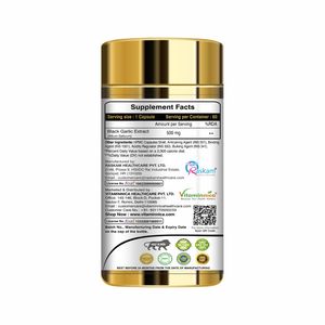 Giá bán buôn vitaminnica thảo dược bổ sung hệ thống miễn dịch thúc đẩy tỏi đen máy tính bảng cho sức khỏe tốt hơn người lớn - Product Image 2