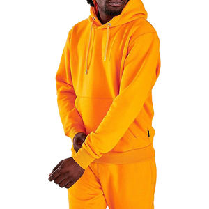 Ensemble de 2 pièces à capuche à manches longues pour homme et femme, survêtement avec Logo personnalisé - Product Image 2