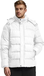 Chaqueta Acolchada con Pasamontañas de Lona Ligera, Diseño Más Reciente de 2025, Cubre Todo el Rostro, Ecológica, Impermeable, Resistente al Viento, Personalizable con Marca - Product Image 3