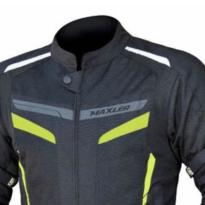 Chaqueta de malla textil para motocicleta personalizada de alta calidad para montar en verano Nuevo diseño elegante con logotipo en la espalda Transpirable a prueba de viento - Product Image 3