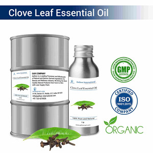 Aethon International Clove Leaf (Syzygium Aromaticum) Essential Oil 100% Pure <b>Steam</b> Distilled Spicy Scent for Spa Fragrance Use - Product Image 1