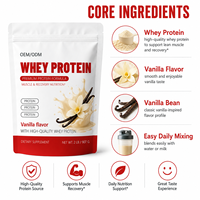 Protéine en poudre de qualité supérieure pour adultes, marque privée, pour entraînement en salle de sport, haute solubilité, multi-sources, soutien nutritionnel quotidien, 20-29g de protéines