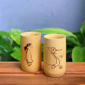 Design personnalisé Tasse en fibre de bambou/Tasse en bambou pour enfants avec logo gravé au laser et le vrai bambou au Vietnam par Eco2go - Product Image 4