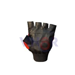 Guantes Deportivos Unisex de Medio Dedo con Logotipo Personalizado, Cómodos, Acolchados de Neopreno y Cuero, al por Mayor para Levantamiento de Pesas - Product Image 3