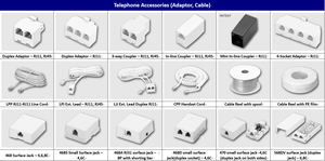 Coupleur RJ45 RJ11 RJ12 femelle à femelle pour accessoires électroniques de ligne téléphonique - Product Image 5