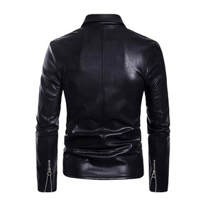 Blousons en cuir pour hommes, design urbain haute performance, hiver, haute qualité, respirants, écologiques, réversibles, séchage rapide, finition soignée - Product Image 2
