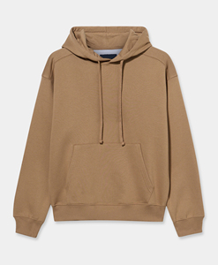 Sudadera con Capucha Beige Extra Grande de Moda al por Mayor Personalizada, Sudadera Unisex de Estilo Urbano, Sudadera de Forro Polar Grueso de Primera Calidad - Product Image 2