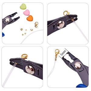 Multifunction <b>Split</b> <b>Ring</b> Opener <b>Pliers</b> Jewelry Beading Crimping Crimper <b>Pliers</b> Tool With Mini Diagonal <b>Pliers</b> DIY Hand Tools - Product Image 3