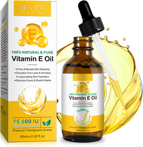 ALIVER <span class=keywords><strong>E</strong></span> vitamini yağı 60ml organik yüz ve vücut nemlendirici cilt bakımı için % 100% saf <span class=keywords><strong>Vitamin</strong></span> Serum yağı - Product Image 1