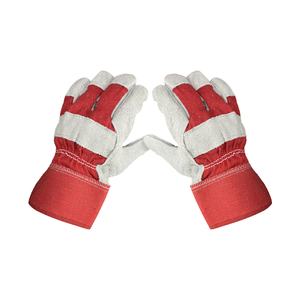 Gants de travail de haute qualité personnalisés en cuir de chèvre 707, gants de travail en cuir canadiens pour hommes - Product Image 5