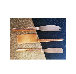 Juego de herramientas de queso de cocina de tamaño personalizado para uso en bodas Juego de cuchillos de queso de acero inoxidable - Product Image 1