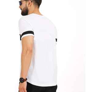 T-shirt vierge 100% coton surdimensionné personnalisé T-shirts pour hommes de grande taille T-shirt de sport athlétique d'entraînement Vente en gros - Product Image 2