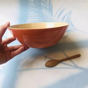 Bol rond en bambou écologique de différentes tailles ensemble de bol bol biodégradable en gros fait à la main du Vietnam - Product Image 1