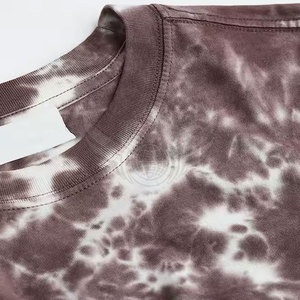 Venta al por mayor de algodón personalizado lavado ácido camisetas Vintage piedra gota hombro ácido lavado camisetas - Product Image 5