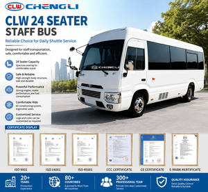 Precio de Fábrica al por Mayor: Minibús de 24 Plazas con Volante a la Izquierda/Derecha de un Fabricante Chino Confiable para Transporte de Pasajeros - Product Image 1