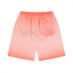 High Quality Washed Sun Faded Shorts 100% Cotton French Terry Streetwear Jogging Vintage Distressed Acid Washed Shorts For Man - Product Image 1