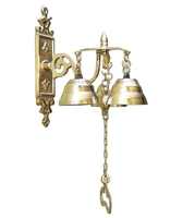 Cloche de porte en fonte à tête de cerf marron, nouveau Design, cloche de porte en métal pour décoration de noël, vente en gros, fait à la main en inde
