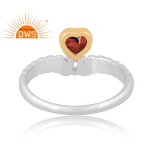 Latest Design Fine Sterling Silver Natural Garnet Gemstone <b>Statement</b> <b>Ring</b> Custom Jewelry For Women Gift For Her - Product Image 4