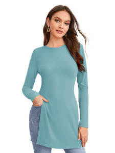 <b>High</b> Demand Customized Color Women's Formal <b>Top</b> Breathable Knitting for Casual Use Available in Bulk Quantity - Product Image 3