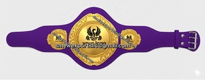 Ceinture de championnat en cuir personnalisée pour la compétition de Taekwondo, ceinture de championnat unisexe personnalisée, ceinture de championnat des États-Unis - Product Image 2