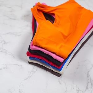 Sujetador de mujer corto de un hombro de calidad superior nuevo sujetador de Yoga transpirable de nailon Spandex Sujetador deportivo informal al por mayor para mujer - Product Image 2