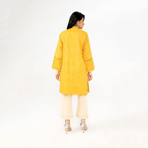 Kurtis pour femmes de haute qualité, design à boutons sur le devant, manches longues, OEM ODM, vêtements décontractés pour femmes 2022 - Product Image 6