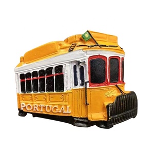 Kim Loại Epoxy 3D Tàu Hơi Nước Tủ Lạnh Nam Châm Pháp <span class=keywords><strong>Lisbon</strong></span> Bồ Đào Nha Du Lịch Lưu Niệm Tủ Lạnh Nam Châm - Product Image 3