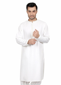 Salwar Kameez Transpirable para Hombre, Diseño Moderno, Ropa Islámica, con Bolsillos, Hecho en Pakistán - Product Image 6