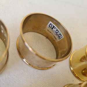 Ronds de serviette en rotin Décor de table en osier Ronds de serviette élégants pour une expérience culinaire élégante - Product Image 2