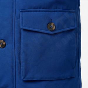 Veste parka à capuche pour homme, taille plus, style chaud et tendance, nouveau design, tissu polaire, isolation thermique, vêtements d'extérieur pour la neige - Product Image 5