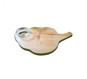 Plateau de service en bois 100% naturel, finition polie, design unique, fabricant 2026 - Product Image 6