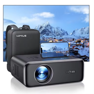 Projecteur intelligent 4K de qualité supérieure, mise au point automatique et correction de la distorsion trapézoïdale, projecteur portable Bluetooth, projecteur home cinéma 60 Hz - Product Image 1