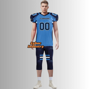 Nouveau Gridiron Uniforme de football pour hommes Maillot de sport respirant pour adultes pour l'entraînement en équipe et les matchs - Product Image 2