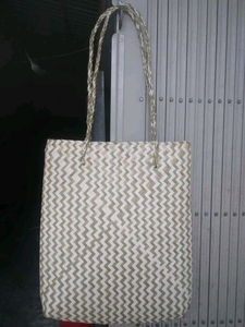 SACS À MAIN NATURELS EN MER RÉUTILISABLE Eco Bag Seagrass - Shopping Bag Fashion Eco Friendly - Product Image 3