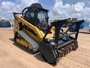 Chargeuse sur chenilles compacte puissante d'occasion 2023 Caterpillar 299D3 équipement lourd prêt à être expédié dans le monde entier - Product Image 4