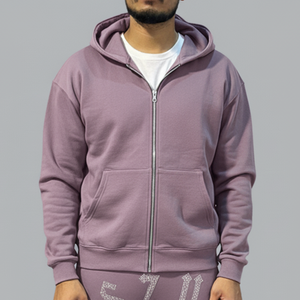 ชุดวอร์ม2ชิ้นสำหรับผู้ชายชุดวอร์มผ้าคอตตอนประดับพลอยเทียมชุดวอร์มใส่วิ่งลำลองสำหรับผู้ชาย - Product Image 2