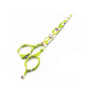 Tijeras profesionales para salón de belleza, tijeras de corte de pelo de peluquero de acero metálico fabricadas con acero inoxidable alemán - Product Image 2