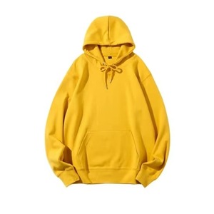 Sweat-shirt à capuche surdimensionné unisexe avec logo personnalisé Sweat-shirt en coton poids lourd Sweat-shirt à capuche pour homme personnalisé - Product Image 1