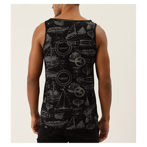 Camiseta sin Mangas de Nailon con Diseño Personalizado, Envío Rápido, Tejido Combinado, Ideal para Marcas de Fitness - Product Image 2