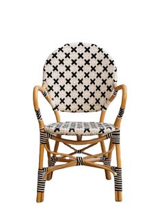 Elegante Silla de comedor de ratán minimalista para espacios interiores y exteriores, hoteles, villas, apartamentos, parques, salas de estar - Product Image 1