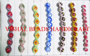 Perles de verre au chalumeau en cristal de haute qualité diverses couleurs prêt navire meilleure qualité perles de rocaille en vrac fabrication de bijoux perles de vishal - Product Image 6