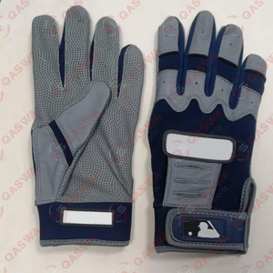 Gants d'entraînement de baseball et de softball antidérapants confortables et doux professionnels Gants de frappeur en cuir - Product Image 3