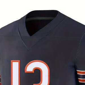 Maillot de football de haute qualité pour équipe, vêtements d'équipe personnalisés pour adultes, maillot de football américain unisexe avec logo imprimé en gros - Product Image 3