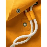 Tas Ransel Mini Katun Organik Westford Mill EarthAware Ramah Lingkungan dengan Tali Serut, Tas Promosi