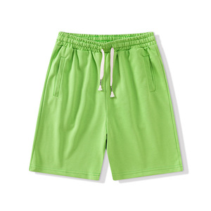 Wholesale Summer Casual Men's <b>Shorts</b> Solid Color Plus Size Highest Quality Polyester Embroidered <b>Technics</b> Quick Dry Drawstring - Product Image 3